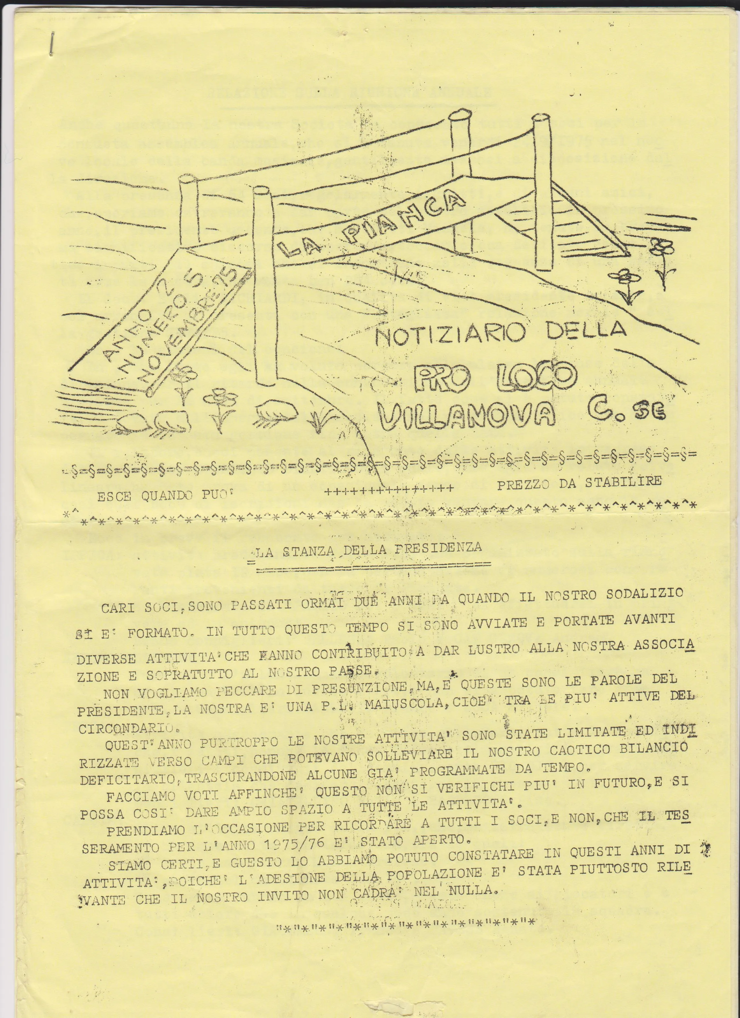La Pianca - Giornalino della Pro Loco